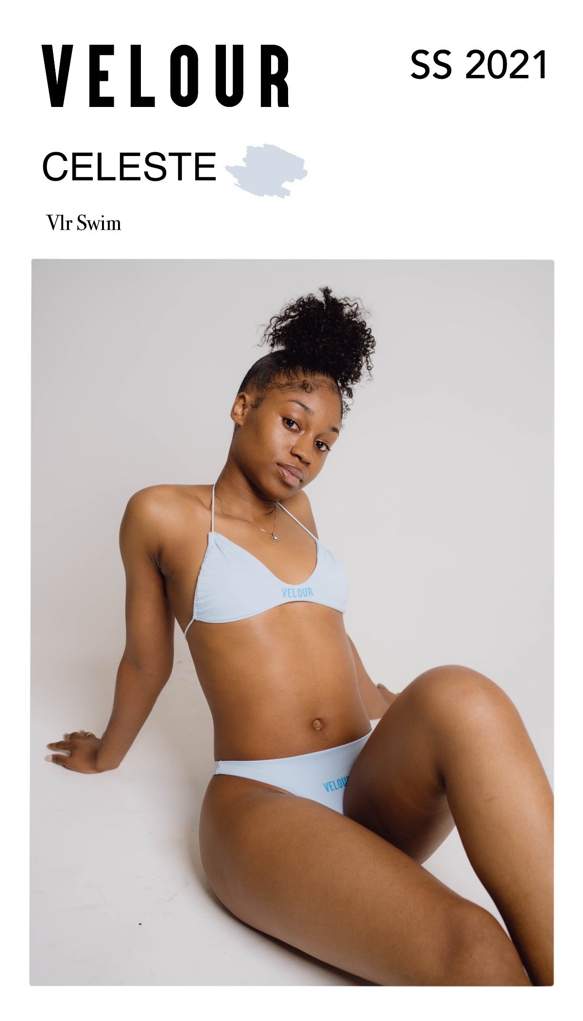 Celeste Vlr Swim Bikini Top