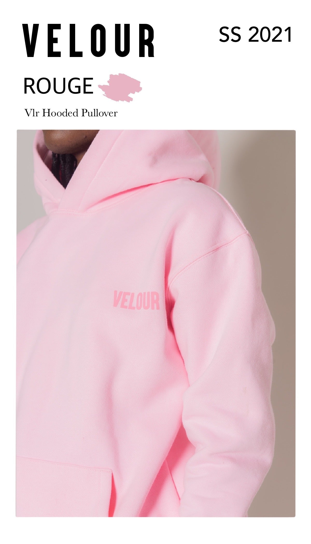 Rouge Hooded Pullover - Unisex
