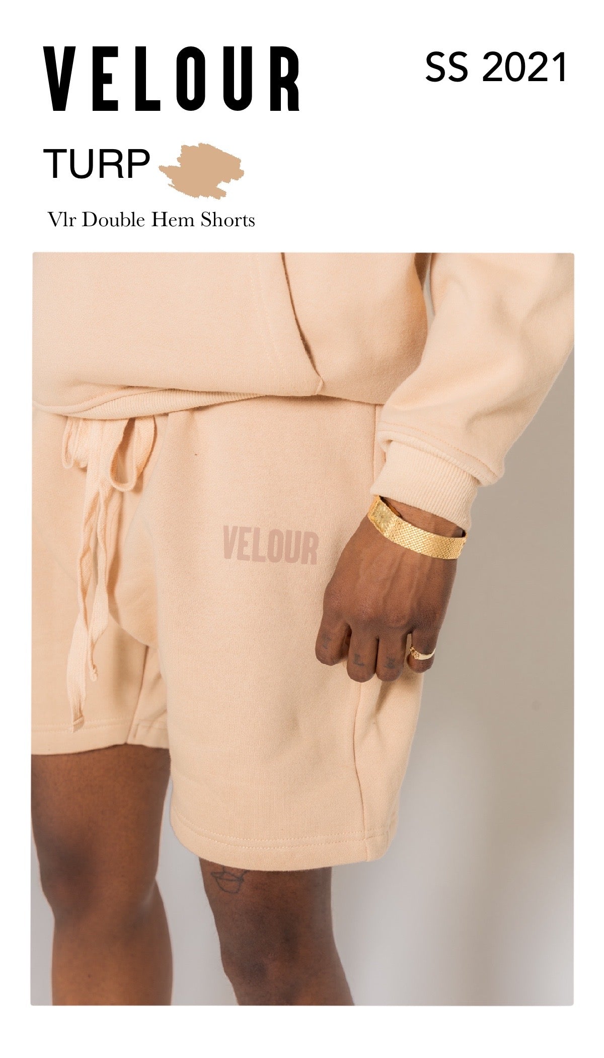 Turp Double Hem Shorts - Unisex