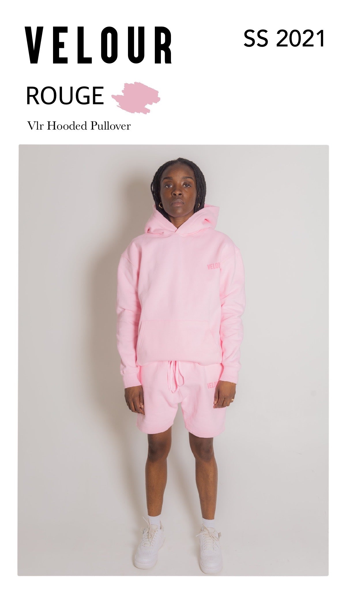 Rouge Hooded Pullover - Unisex