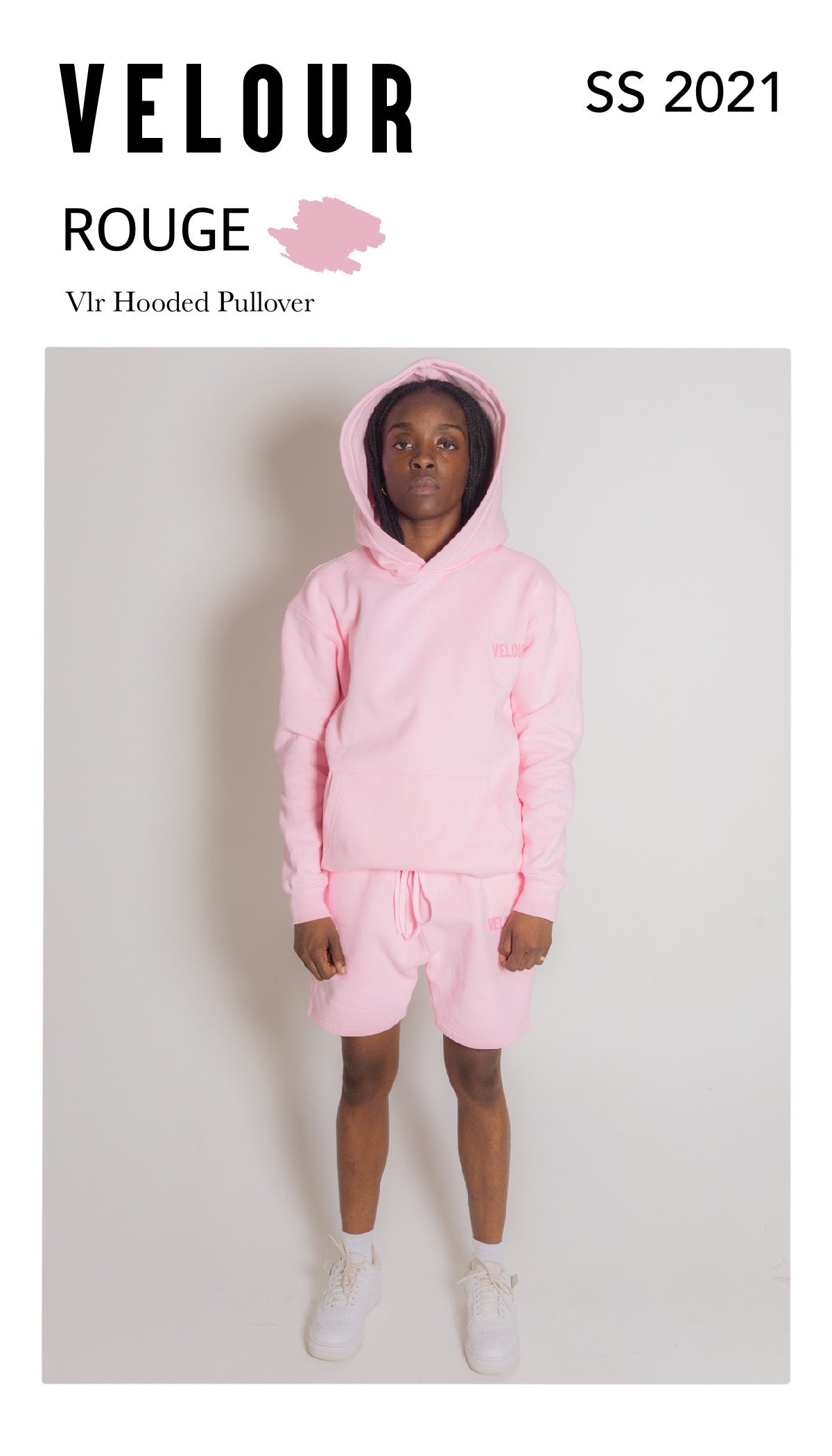 Rouge Hooded Pullover - Unisex