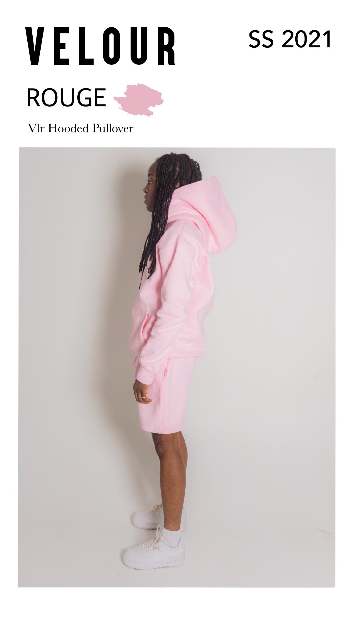 Rouge Hooded Pullover - Unisex