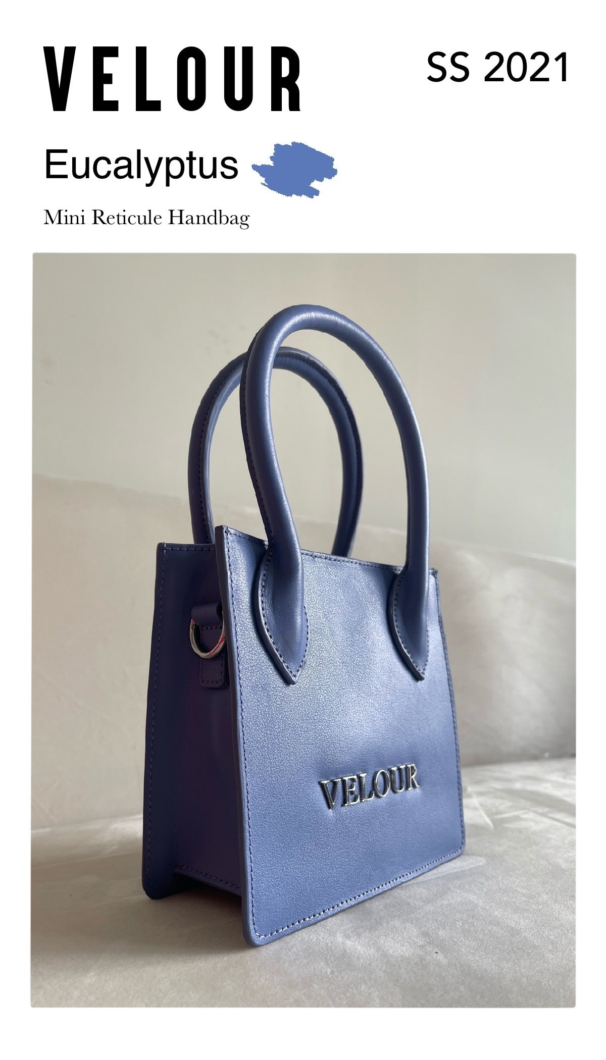 Eucalyptus Mini Reticule Handbag
