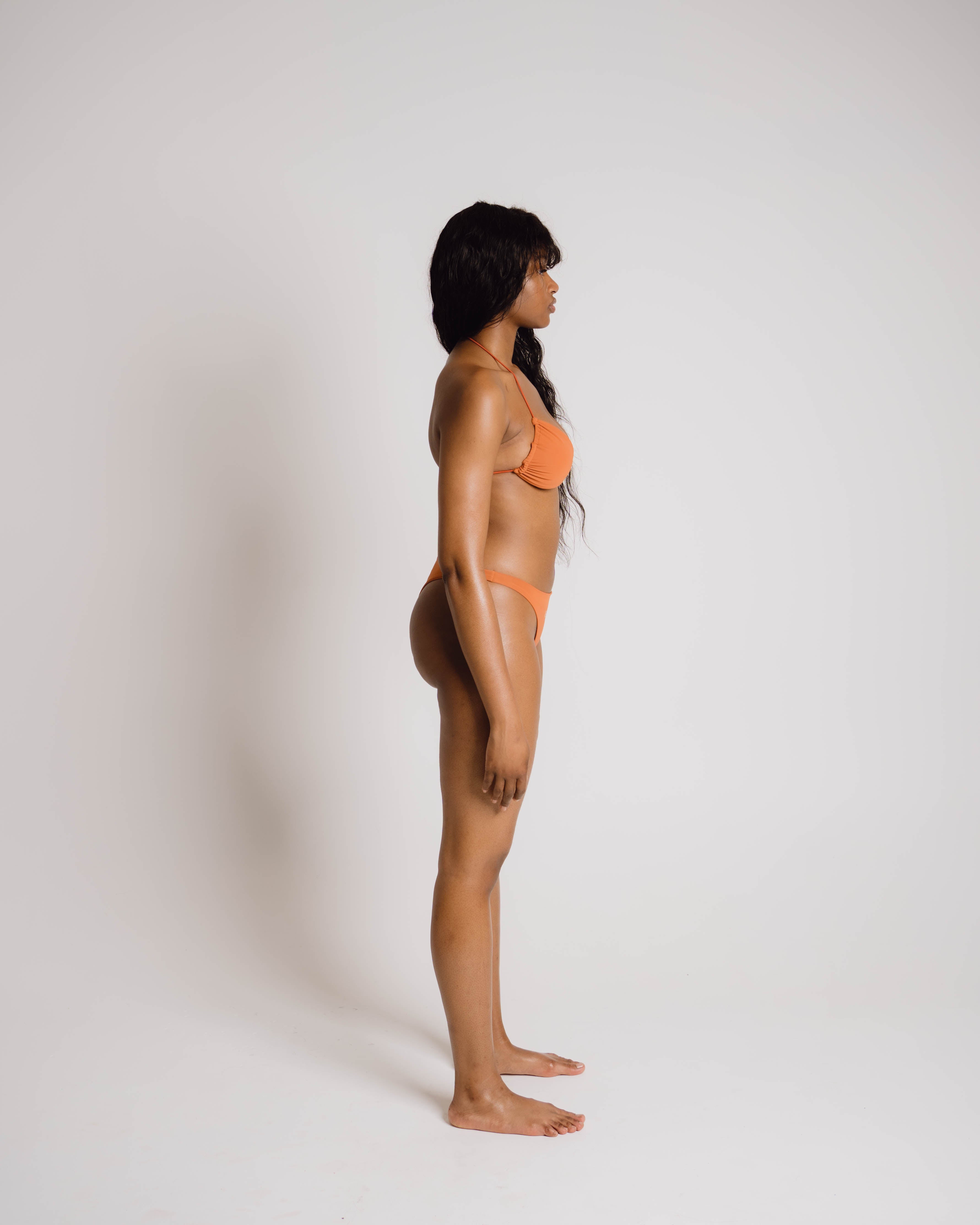 Rust Vlr Swim Bikini Top