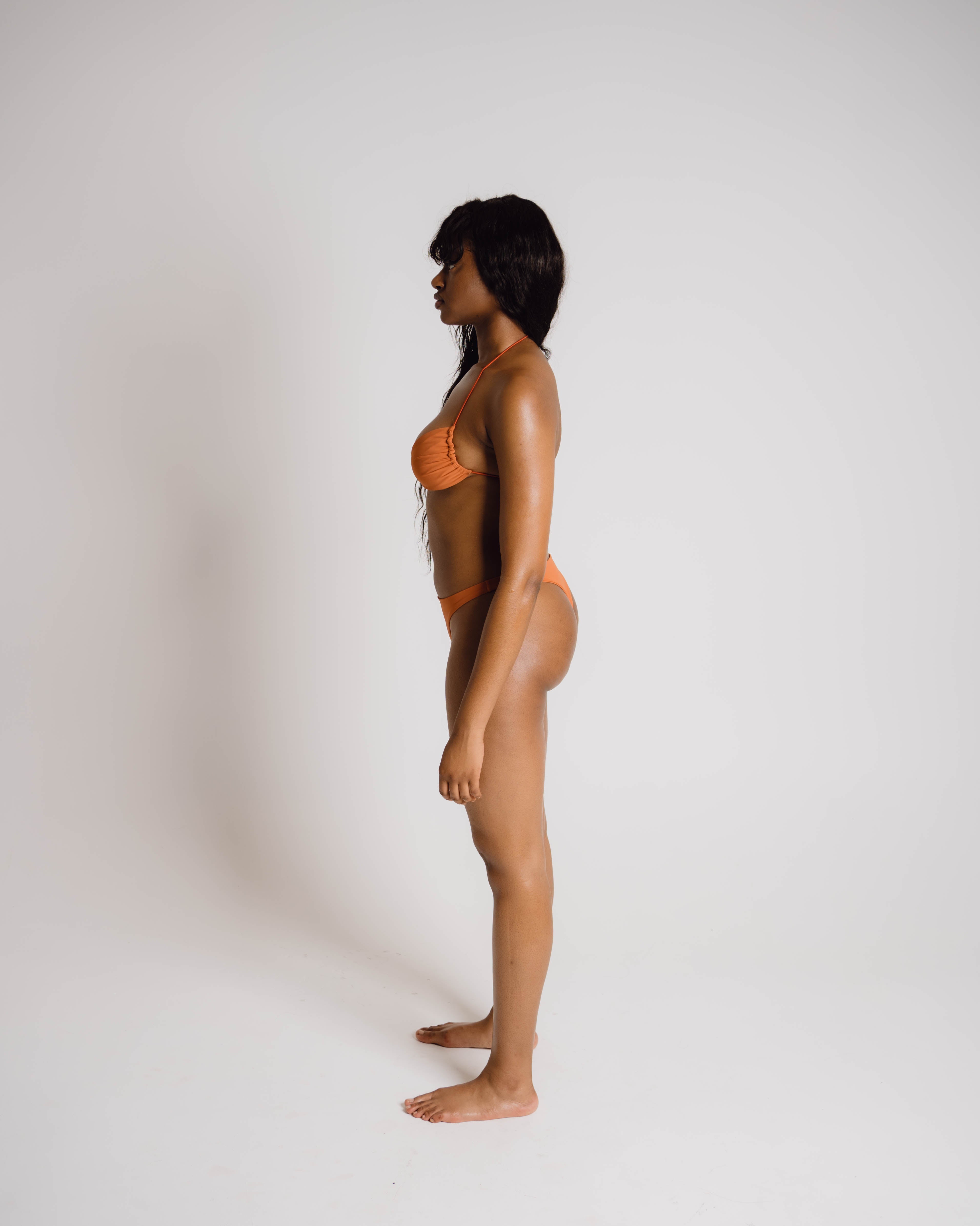 Rust Vlr Swim Bikini Top